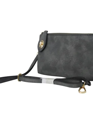 Elegant Gray Wristlet Purse