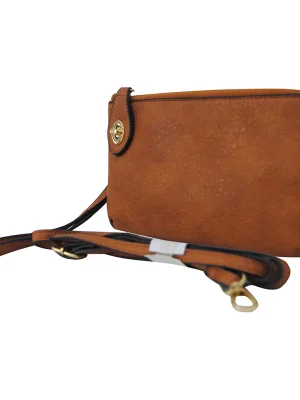 Stylish Brown Zip Wallet