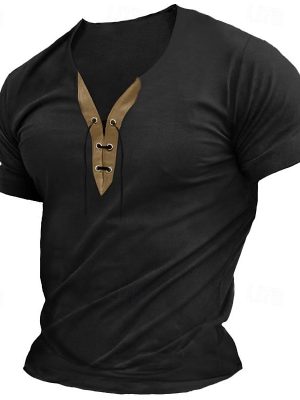 Eye-Catching Graphic Design Top for Street Fashion and Daily Comfort